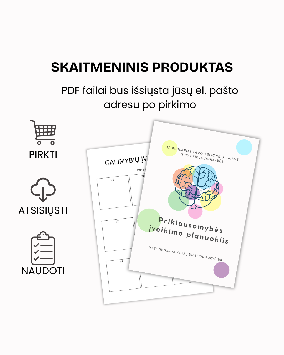 Priklausomybės įveikimo planuoklis