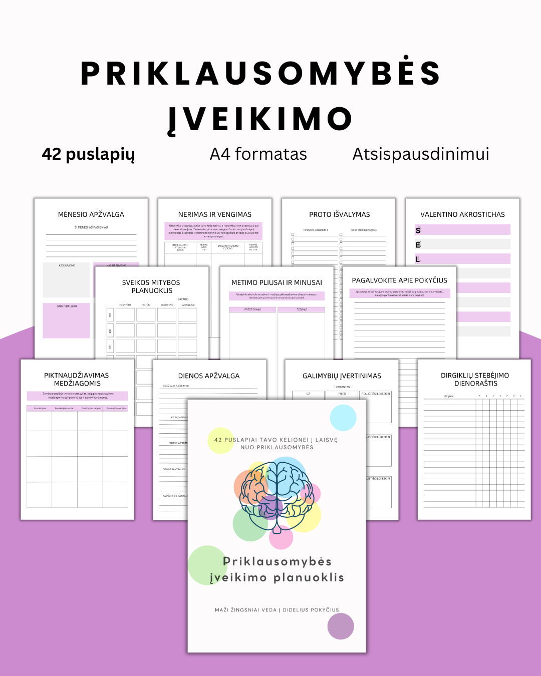 Priklausomybės įveikimo planuoklis